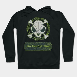 Skull of a wolf Hoodie